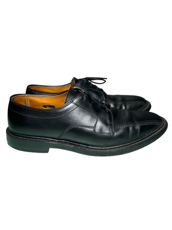 Allen Edmonds Hillcrest Split Toe Derby Black Leather Shoes Mens 8 D USA main image 7